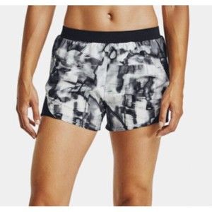 Under Armour Shorts Mileage 2.0 UA Running Printed Fly-By Athletic Women XS NWT